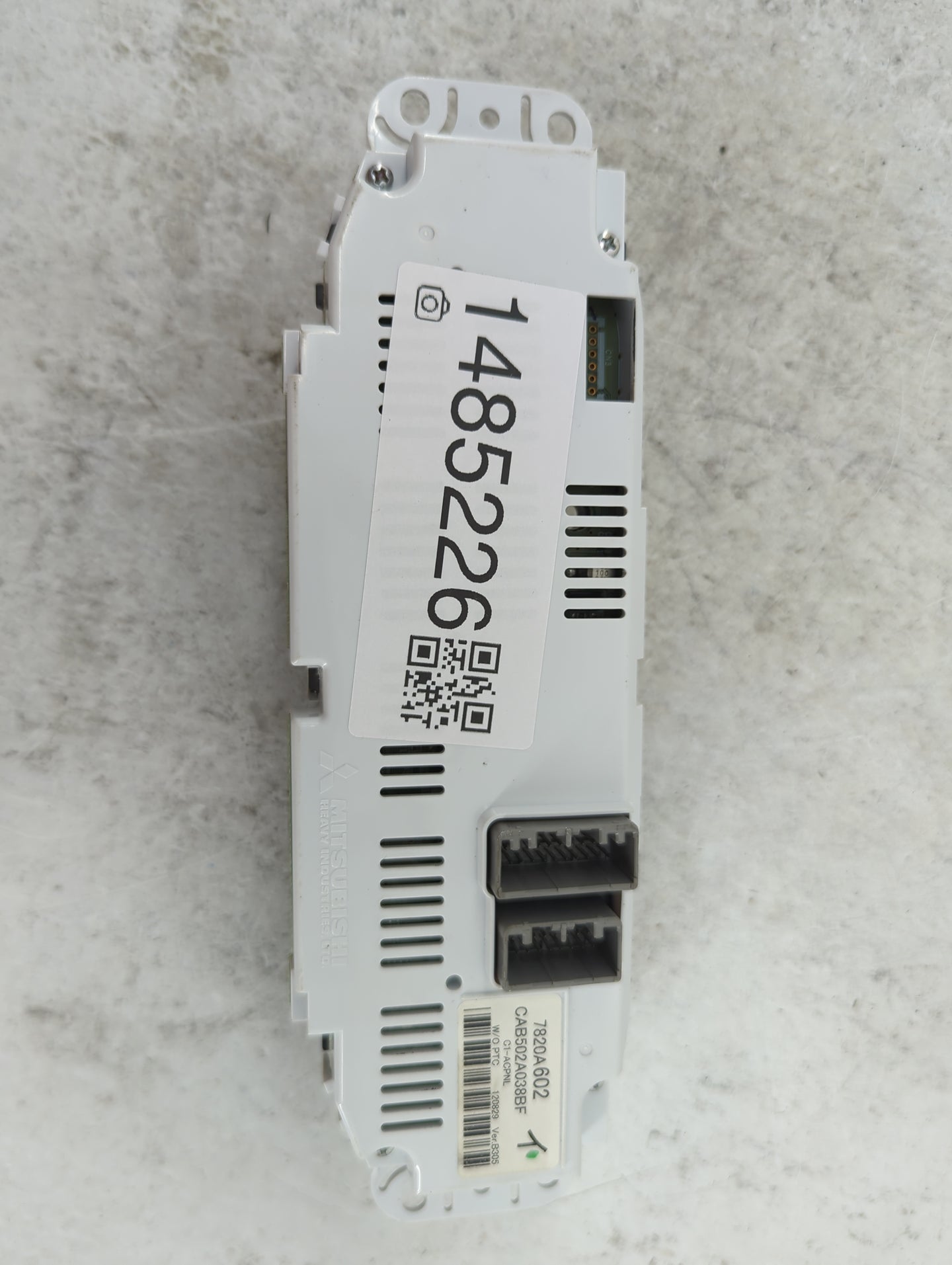 2013-2017 Mitsubishi Outlander Sport Climate Control Module Temperature AC/Heater Replacement P/N:7820A602 CAB502A038BF Fits