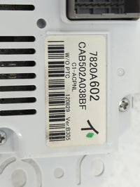 2013-2017 Mitsubishi Outlander Sport Climate Control Module Temperature AC/Heater Replacement P/N:7820A602 CAB502A038BF Fits