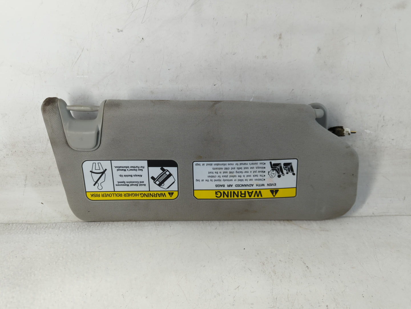 2013-2015 Mitsubishi Outlander Sport Sun Visor Shade Replacement Driver Left Mirror Fits Fits 2013 2014 2015 OEM Used Auto P