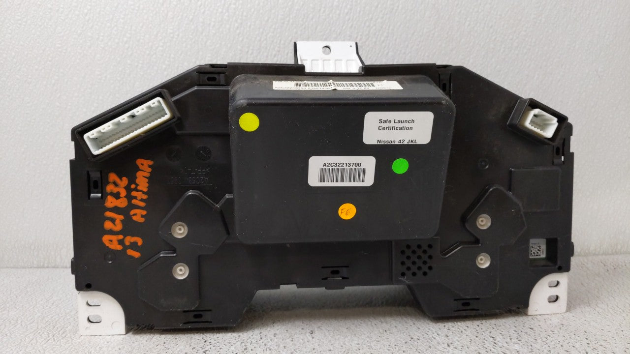 2013 Nissan Altima Instrument Cluster Speedometer Gauges P/N:24810-3TA0C 24810-3TA0B Fits OEM Used Auto Parts - Oemusedautop