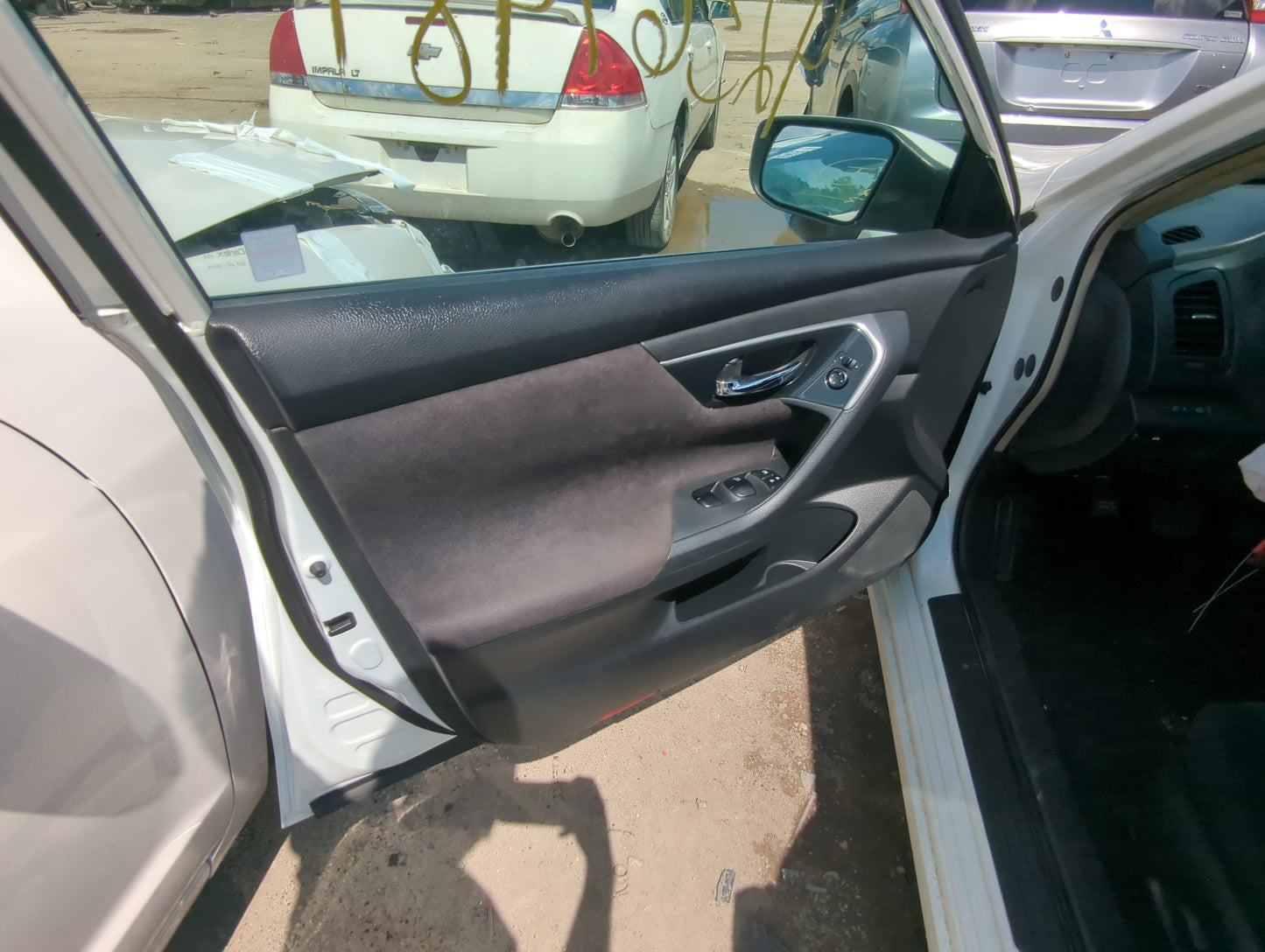 2013 Nissan Altima Front Left Driver Interior Door Panel Trim - Oemusedautoparts1.com