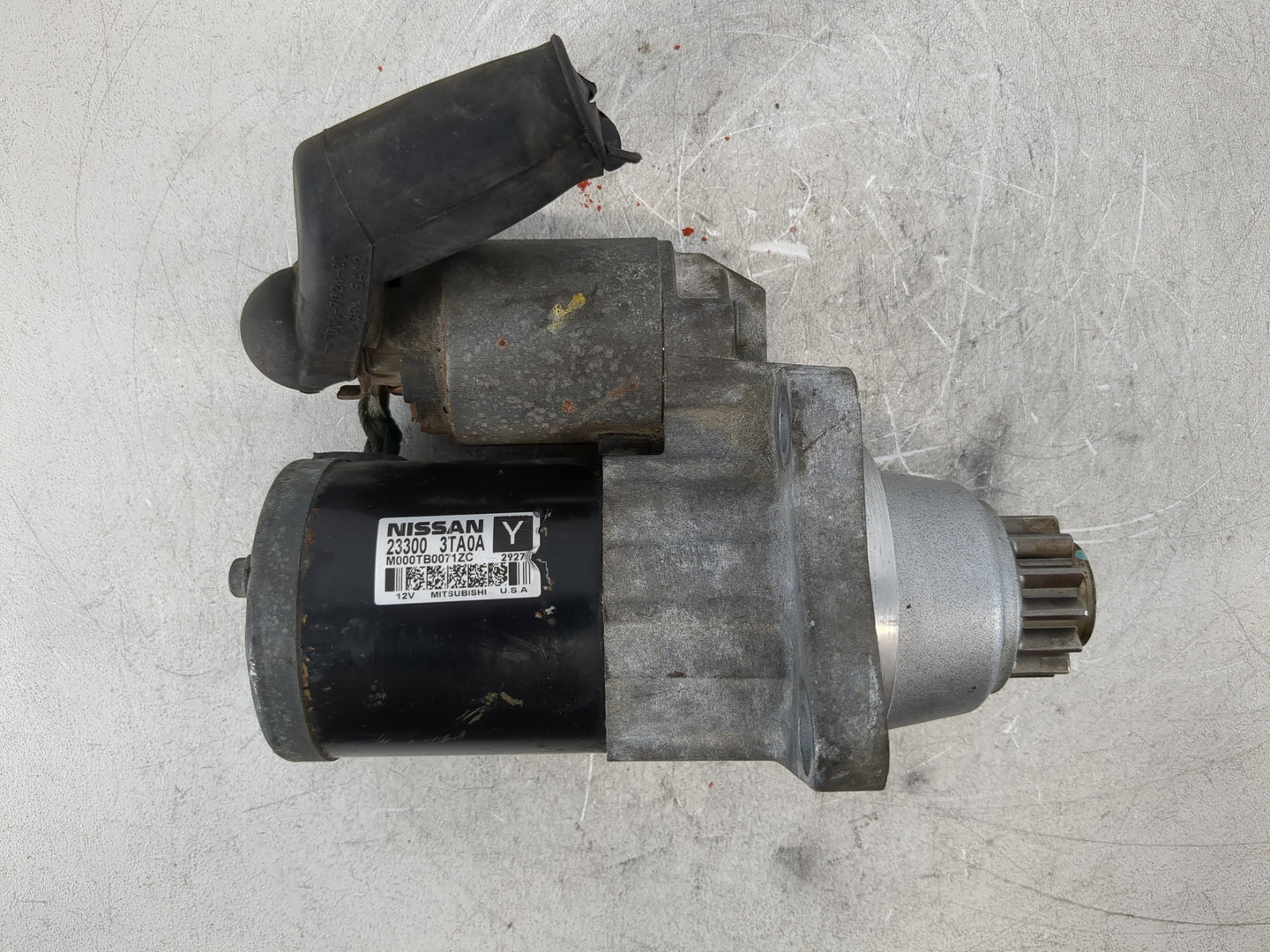 2013-2018 Nissan Altima Car Starter Motor Solenoid OEM P/N:23300 3TA0A Fits Fits 2013 2014 2015 2016 2017 2018 OEM Used Auto
