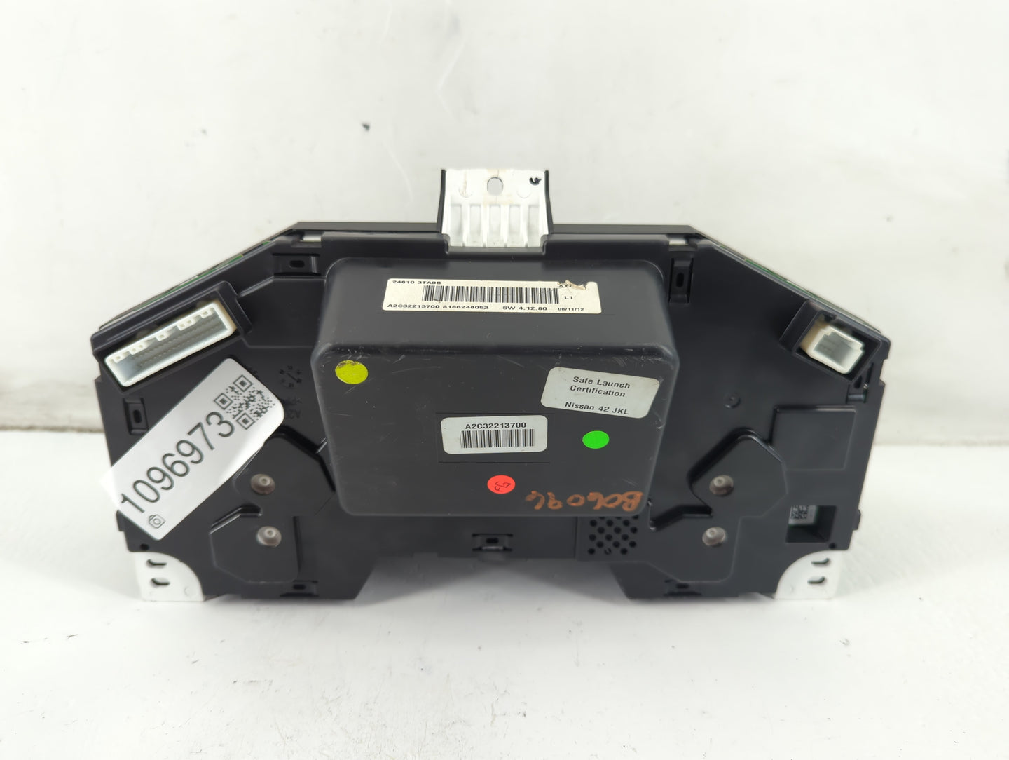 2013 Nissan Altima Instrument Cluster Speedometer Gauges P/N:24810 3TA0B Fits OEM Used Auto Parts - Oemusedautoparts1.com