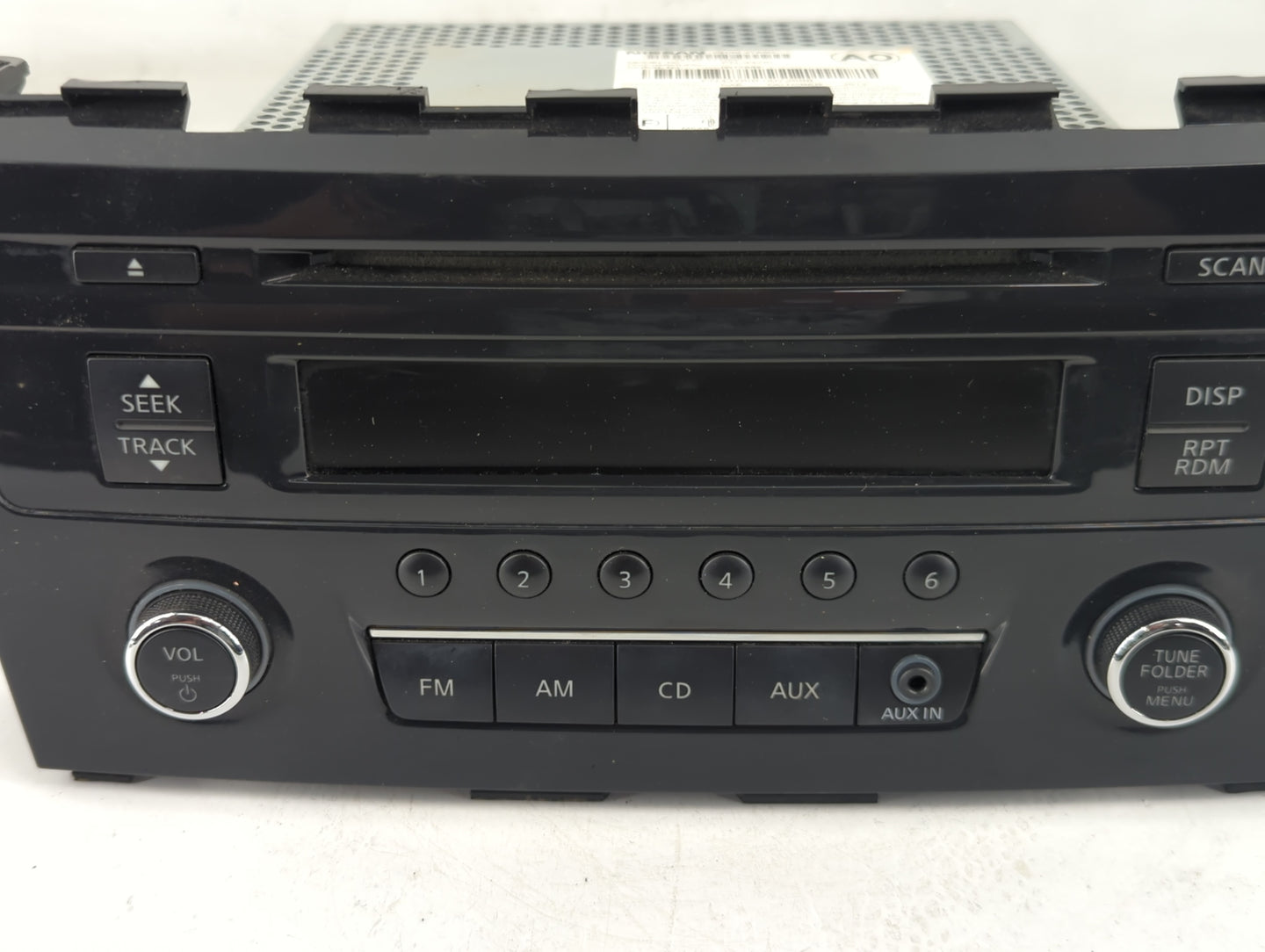 2013-2015 Nissan Altima Radio AM FM Cd Player Receiver Replacement P/N:28185 3TA0G Fits Fits 2013 2014 2015 OEM Used Auto Pa