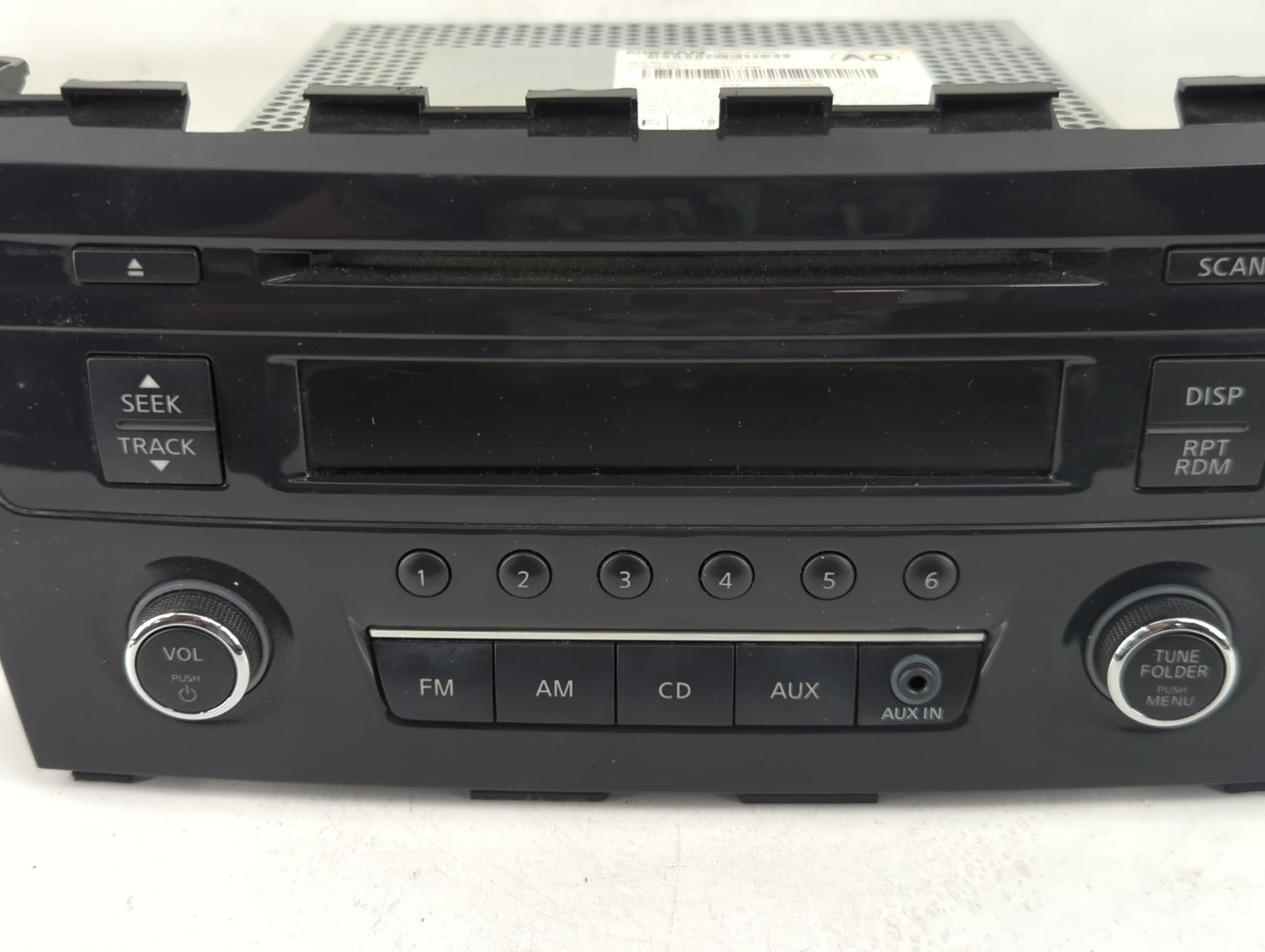 2013-2015 Nissan Altima Radio AM FM Cd Player Receiver Replacement P/N:28185 3TA0G Fits Fits 2013 2014 2015 OEM Used Auto Pa