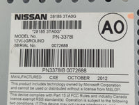2013-2015 Nissan Altima Radio AM FM Cd Player Receiver Replacement P/N:28185 3TA0G Fits Fits 2013 2014 2015 OEM Used Auto Pa