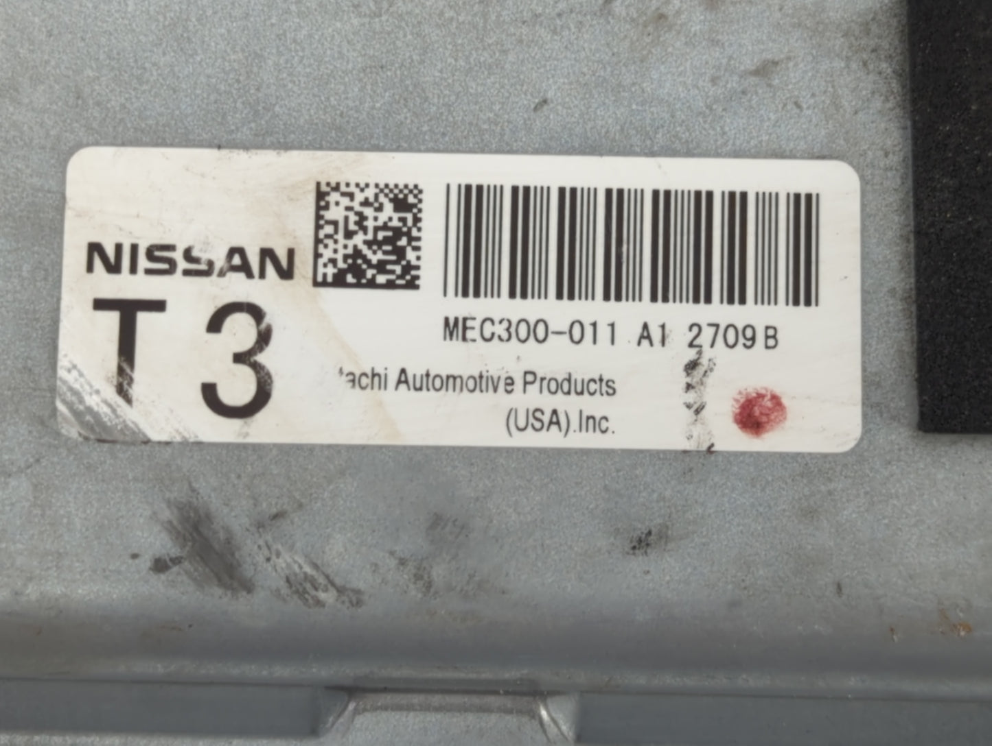 2013-2014 Nissan Altima PCM Engine Control Computer ECU ECM PCU OEM P/N:MEC300-011 A1 Fits Fits 2013 2014 OEM Used Auto Part