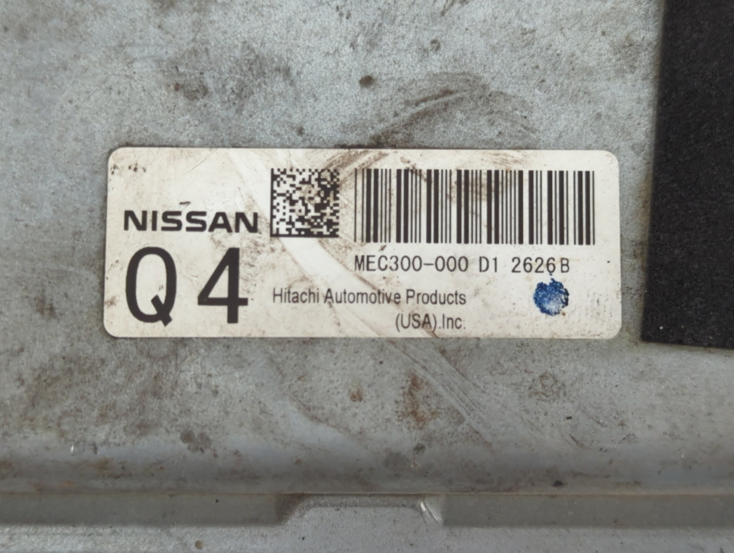 2013-2014 Nissan Altima PCM Engine Control Computer ECU ECM PCU OEM P/N:MEC300-000 D1 Fits Fits 2013 2014 OEM Used Auto Part