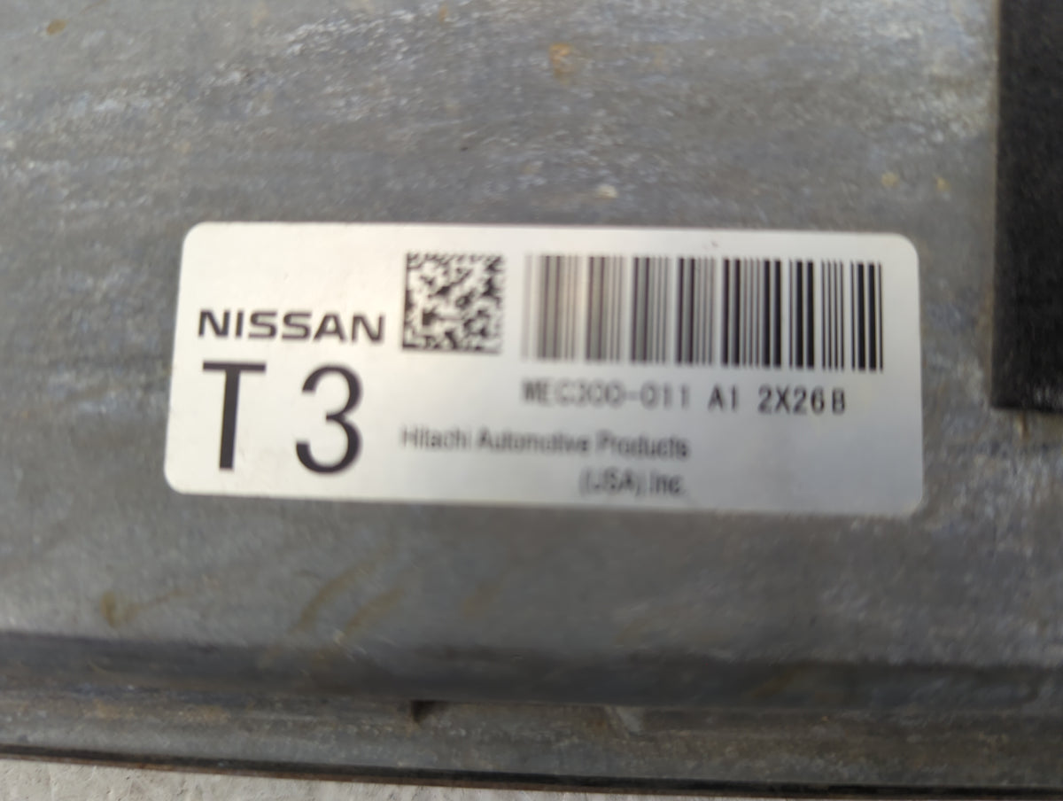 2013-2014 Nissan Altima PCM Engine Control Computer ECU ECM PCU OEM P/N:MEC300-011 Fits Fits 2013 2014 OEM Used Auto Parts -