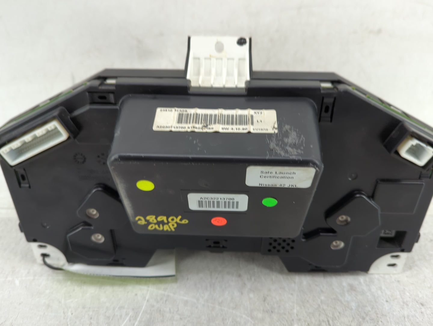2013 Nissan Altima Instrument Cluster Speedometer Gauges P/N:24810 3TA0B Miles:1K Fits OEM Used Auto Parts - Oemusedautopart