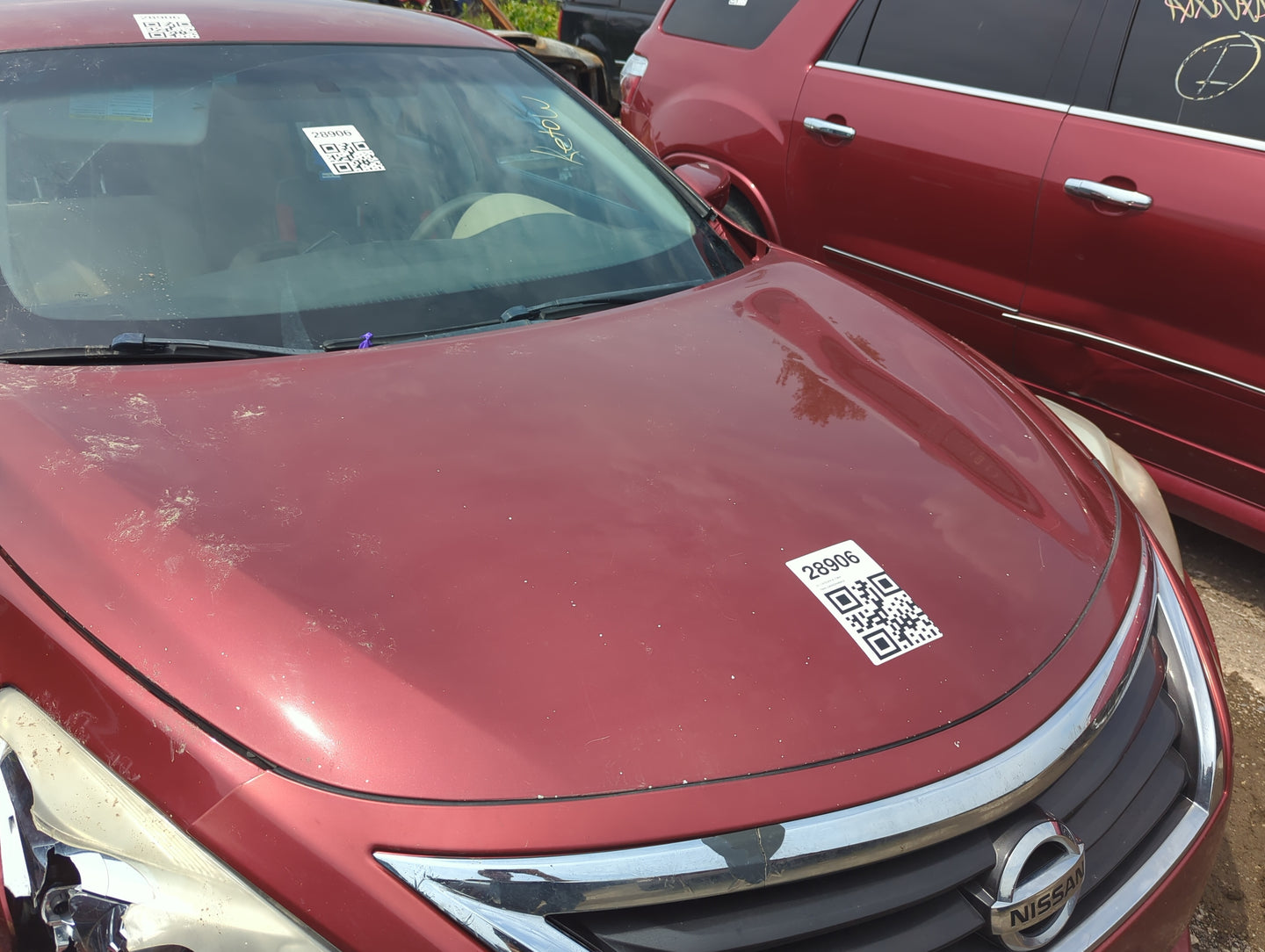 2013-2015 Nissan Altima Hood Oem - Oemusedautoparts1.com