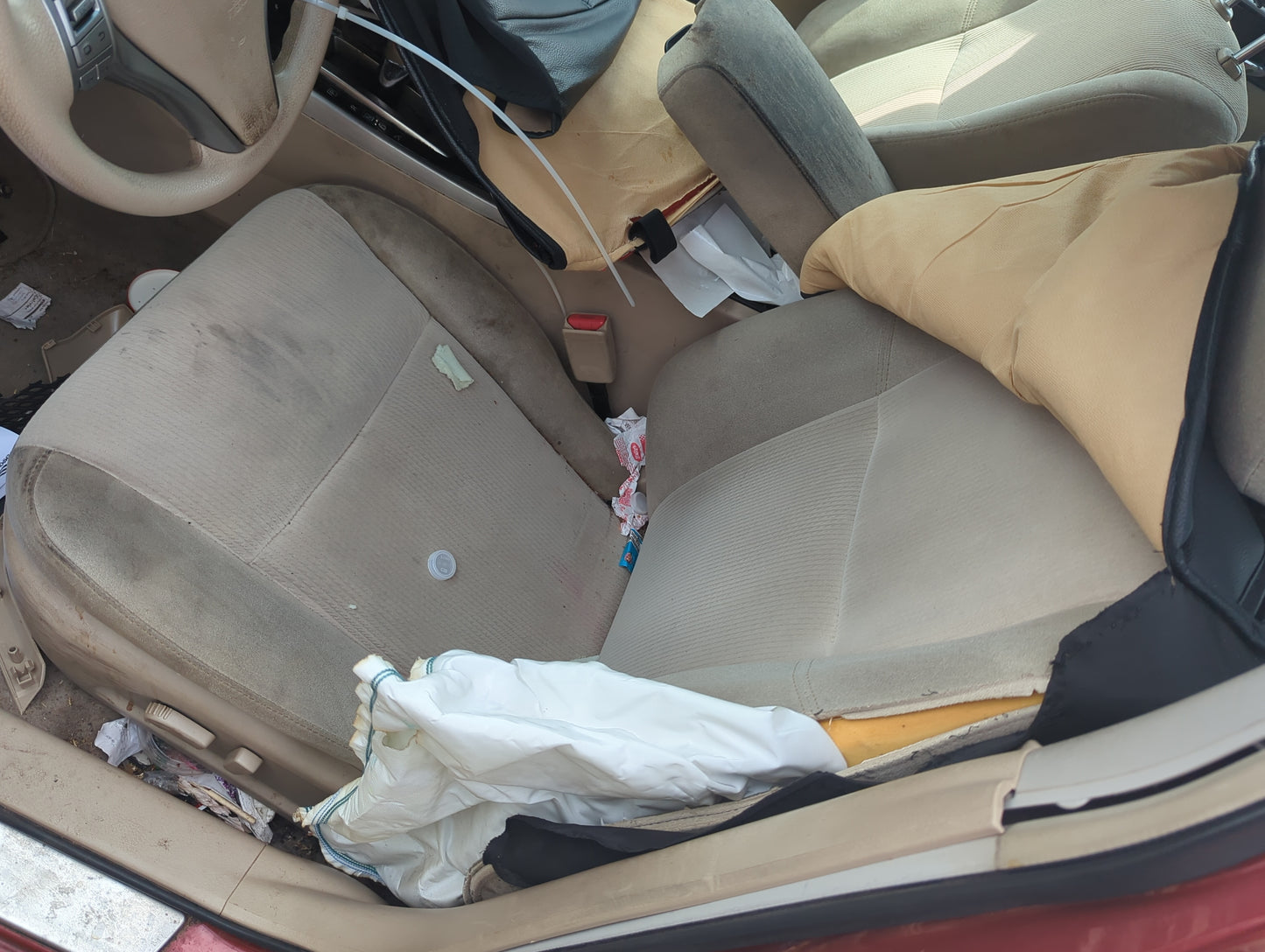 2013-2013 Nissan Altima Driver Front Seat Oem Grey - Oemusedautoparts1.com