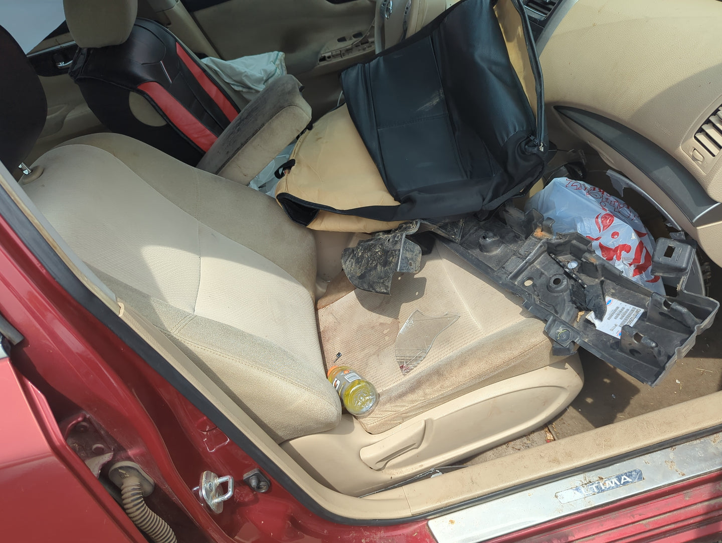 2013-2013 Nissan Altima Passenger Front Seat Oem Beige - Oemusedautoparts1.com