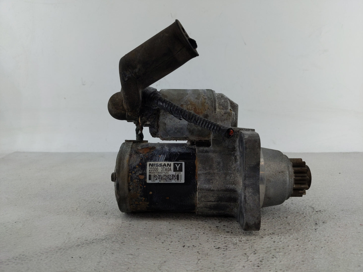 2007-2013 Nissan Altima Car Starter Motor Solenoid OEM P/N:23300 3TA0A Fits Fits 2007 2008 2009 2010 2011 2012 2013 OEM Used