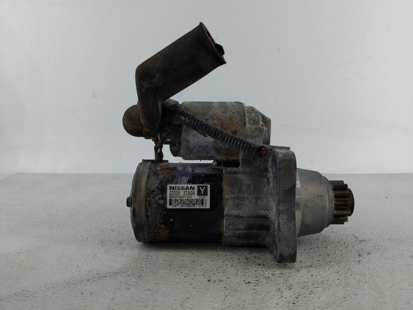 2007-2013 Nissan Altima Car Starter Motor Solenoid OEM P/N:23300 3TA0A Fits Fits 2007 2008 2009 2010 2011 2012 2013 OEM Used