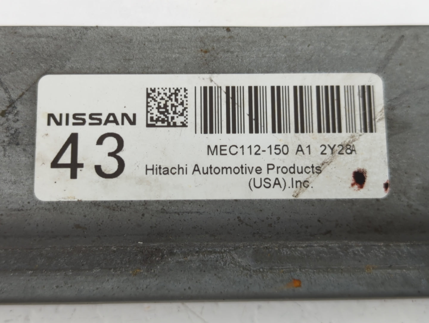 2011-2013 Nissan Altima PCM Engine Control Computer ECU ECM PCU OEM P/N:MEC112-150 A1 Fits Fits 2011 2012 2013 OEM Used Auto