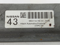 2011-2013 Nissan Altima PCM Engine Control Computer ECU ECM PCU OEM P/N:MEC112-150 A1 Fits Fits 2011 2012 2013 OEM Used Auto