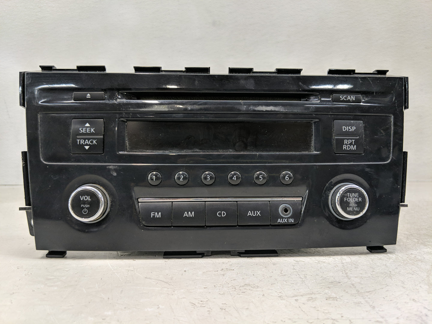 2013-2015 Nissan Altima Radio AM FM Cd Player Receiver Replacement P/N:28185 3TA0G Fits Fits 2013 2014 2015 OEM Used Auto Pa