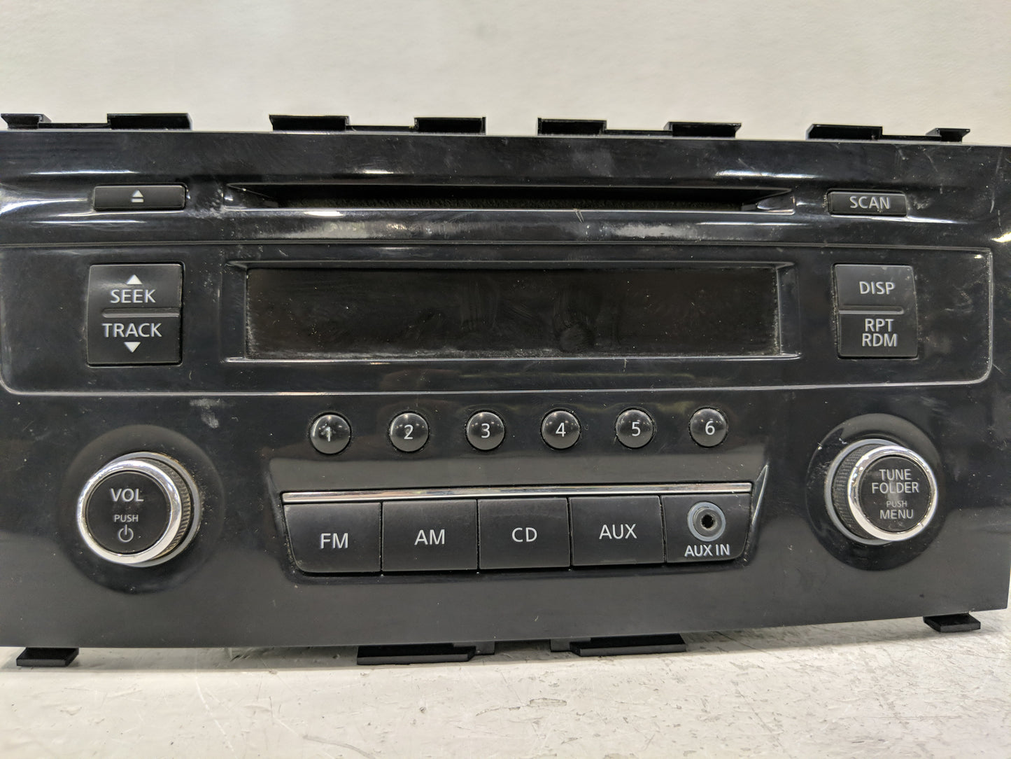 2013-2015 Nissan Altima Radio AM FM Cd Player Receiver Replacement P/N:28185 3TA0G Fits Fits 2013 2014 2015 OEM Used Auto Pa