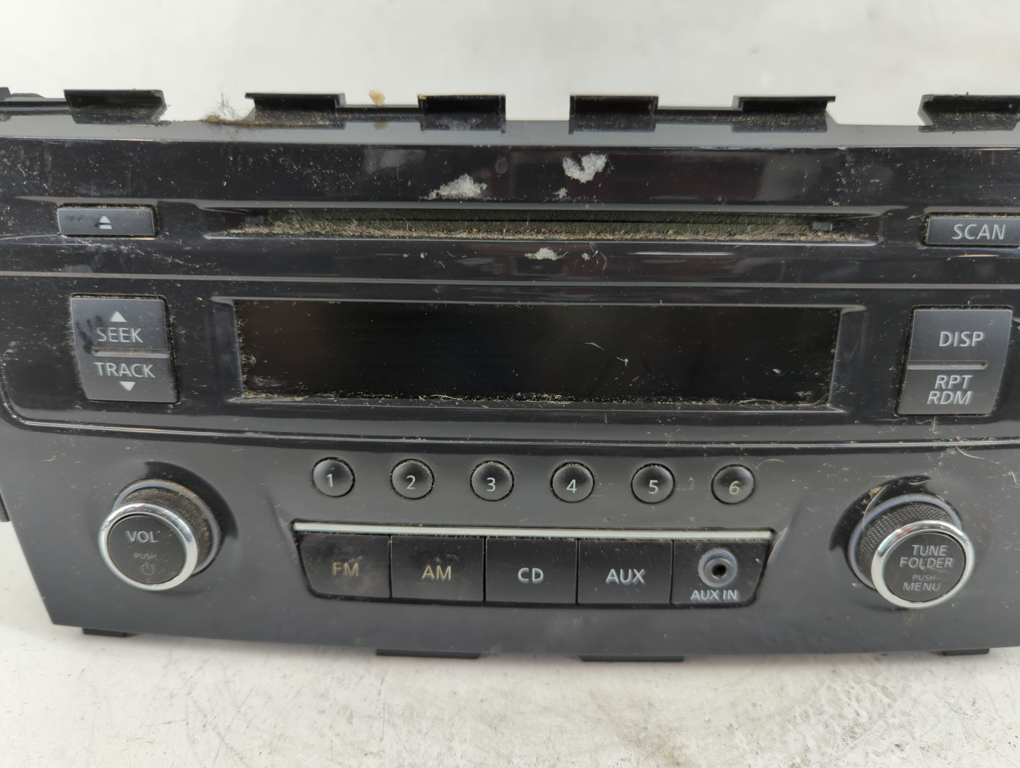 2013-2015 Nissan Altima Radio AM FM Cd Player Receiver Replacement P/N:28185 3TA0G Fits Fits 2013 2014 2015 OEM Used Auto Pa