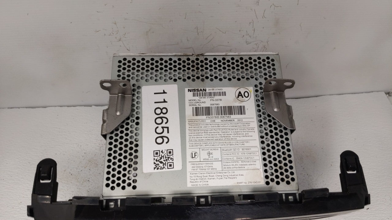 2013-2015 Nissan Altima Am Fm Cd Player Radio Receiver - Oemusedautoparts1.com