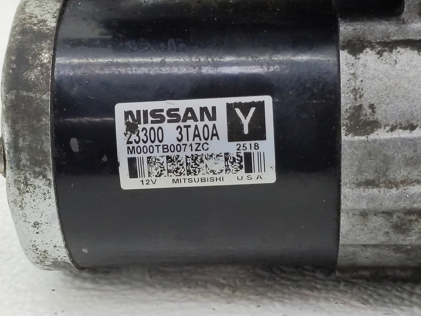 2013-2018 Nissan Altima Car Starter Motor Solenoid OEM P/N:23300 3TA0A Fits Fits 2013 2014 2015 2016 2017 2018 OEM Used Auto