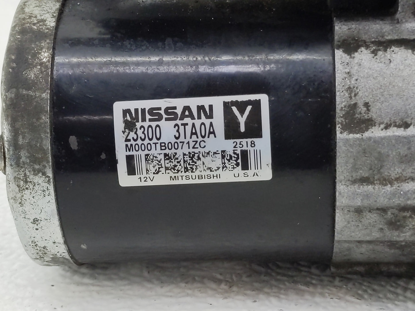 2013-2018 Nissan Altima Car Starter Motor Solenoid OEM P/N:23300 3TA0A Fits Fits 2013 2014 2015 2016 2017 2018 OEM Used Auto