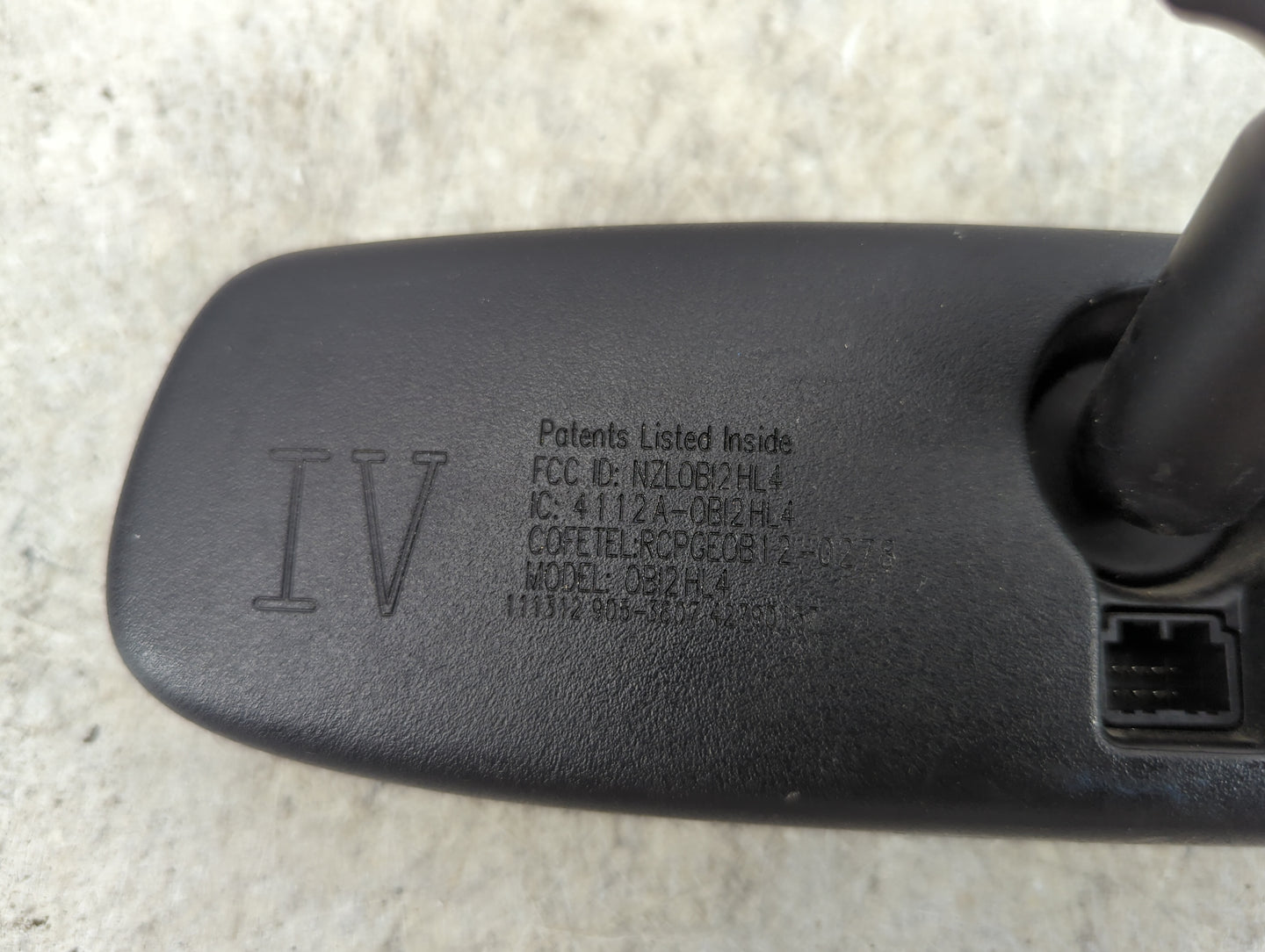 2013-2022 Nissan Altima Interior Rear View Mirror Replacement OEM Fits Fits 2013 2014 2015 2016 2017 2018 2019 2020 2021 202