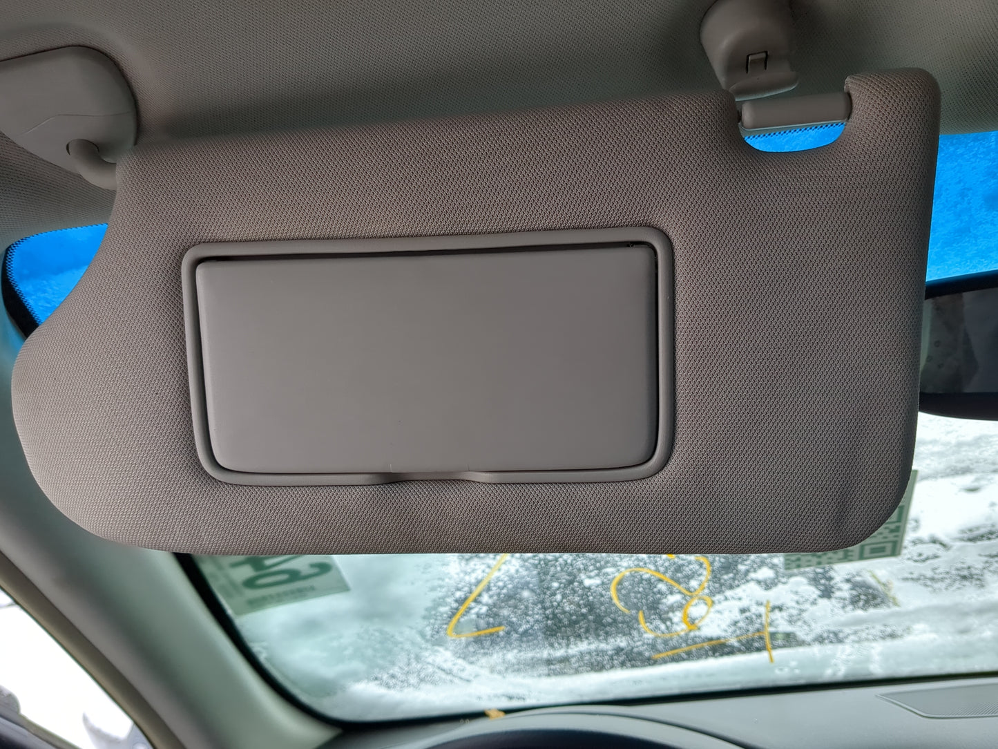 2013-2018 Nissan Altima Sun Visor Shade Replacement Driver Left Mirror Fits Fits 2013 2014 2015 2016 2017 2018 OEM Used Auto