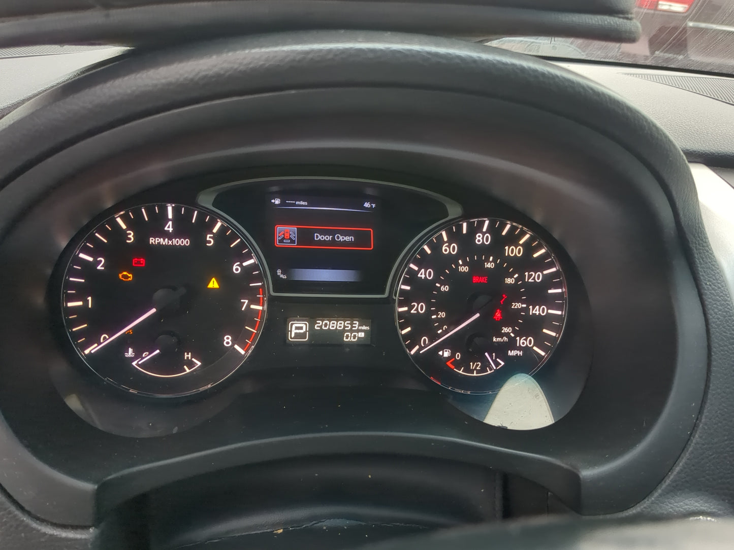 2013 Nissan Altima Instrument Cluster Speedometer Gauges Fits OEM Used Auto Parts - Oemusedautoparts1.com