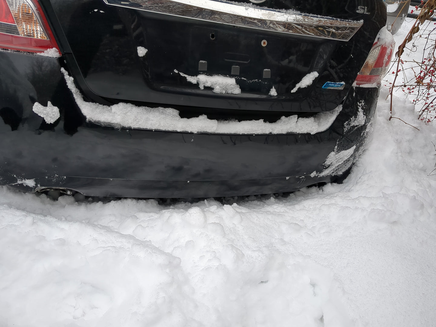 2013-2015 Nissan Altima Rear Bumper Assembly Oem - Oemusedautoparts1.com