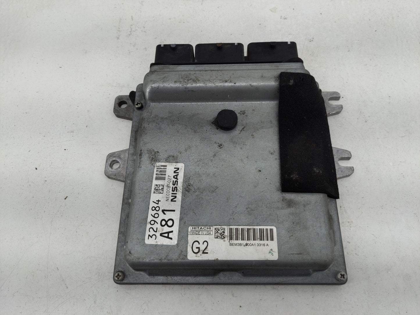 2013-2014 Nissan Altima PCM Engine Control Computer ECU ECM PCU OEM P/N:NEC008-027 Fits Fits 2013 2014 OEM Used Auto Parts -