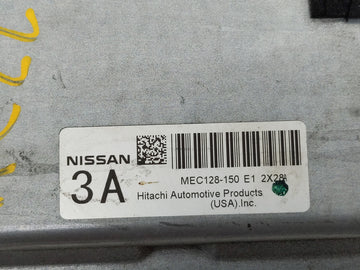 2013-2014 Nissan Altima PCM Engine Control Computer ECU ECM PCU OEM P/N:MEC128-150 Fits Fits 2013 2014 OEM Used Auto Parts
