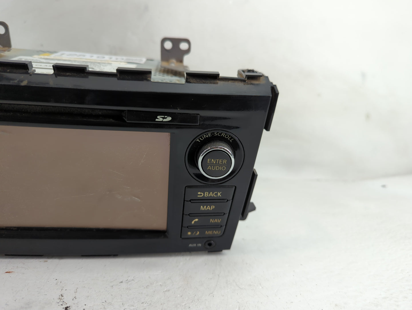 2013-2014 Nissan Altima Radio AM FM Cd Player Receiver Replacement P/N:259153TA1A 7 612 051 140 Fits Fits 2013 2014 OEM Used