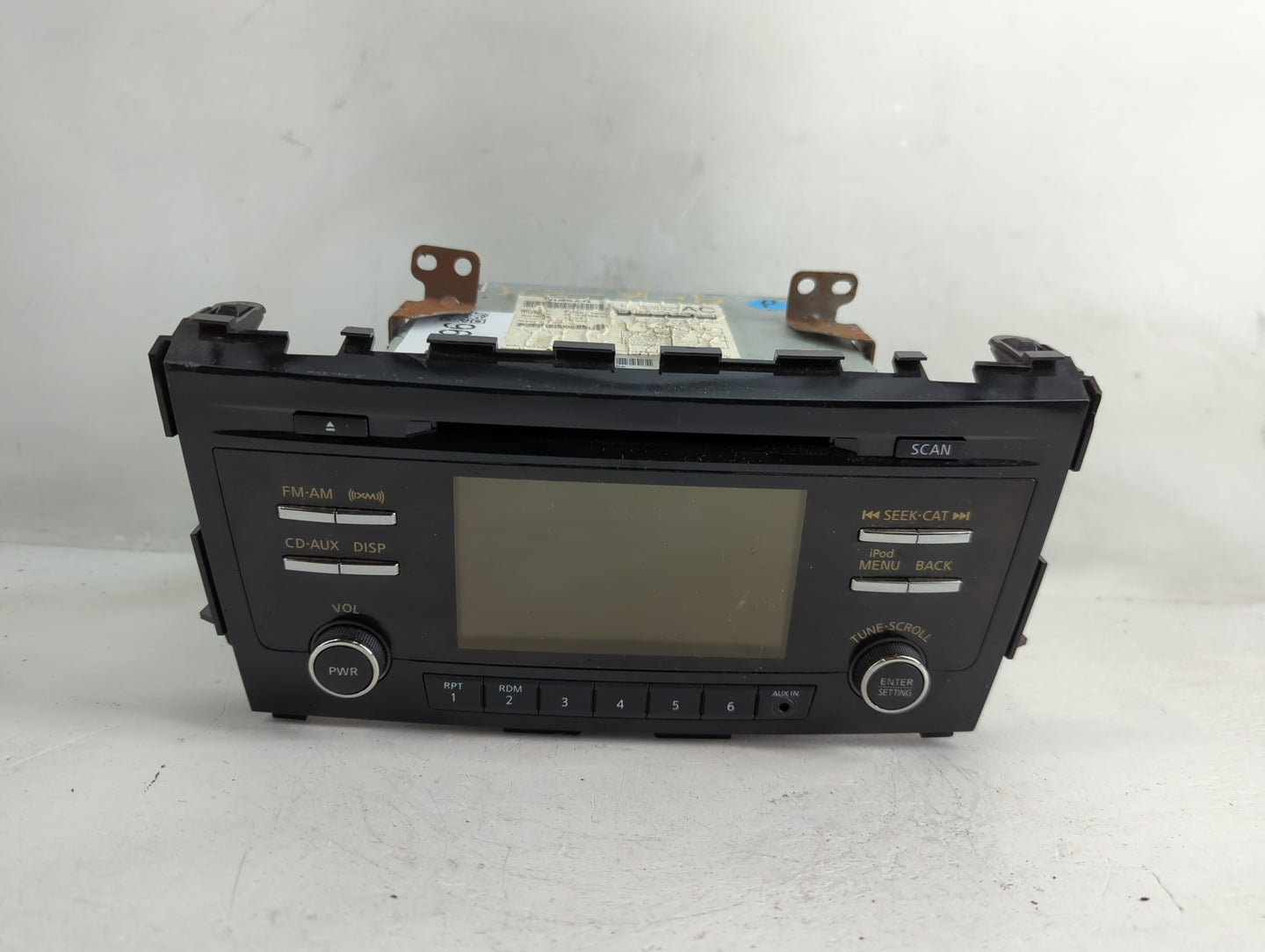2013-2015 Nissan Altima Radio AM FM Cd Player Receiver Replacement P/N:28185 3TA0C 28185 3TB0G Fits Fits 2013 2014 2015 OEM 