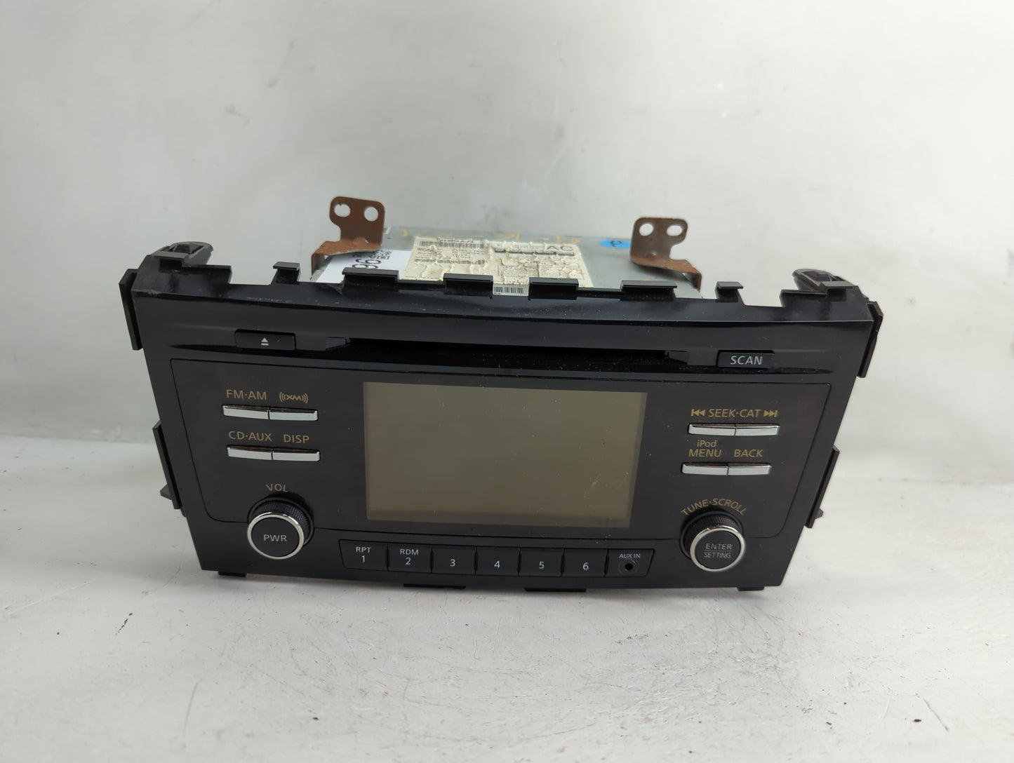2013-2015 Nissan Altima Radio AM FM Cd Player Receiver Replacement P/N:28185 3TA0C 28185 3TB0G Fits Fits 2013 2014 2015 OEM 