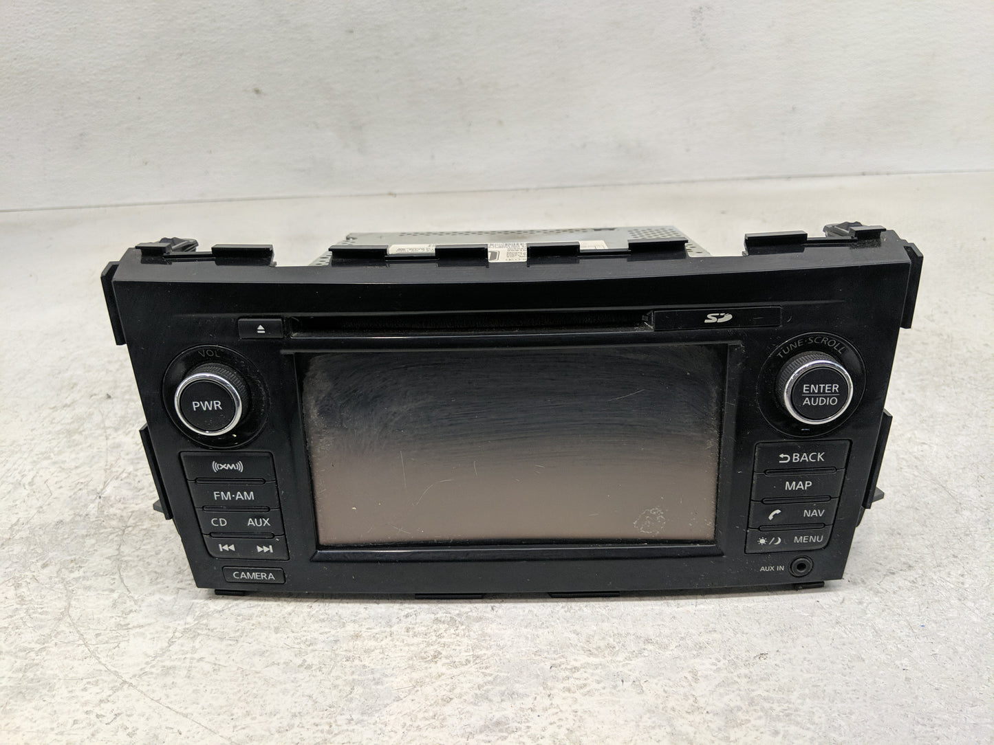 2013-2014 Nissan Altima Radio AM FM Cd Player Receiver Replacement P/N:259153TA1A Fits Fits 2013 2014 OEM Used Auto Parts - 