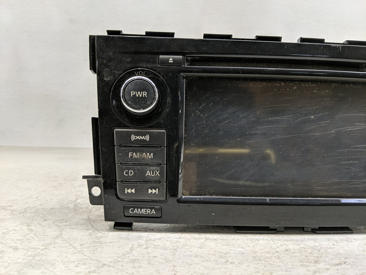 2013-2014 Nissan Altima Radio AM FM Cd Player Receiver Replacement P/N:259153TA1A 7 612 051 140 Fits Fits 2013 2014 OEM Used