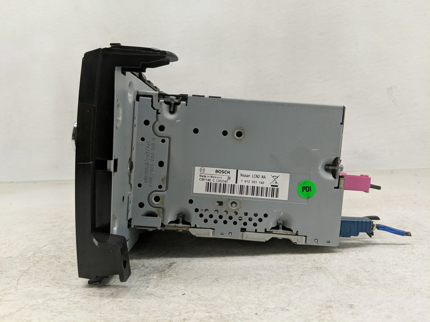 2013-2014 Nissan Altima Radio AM FM Cd Player Receiver Replacement P/N:259153TA1A 7 612 051 140 Fits Fits 2013 2014 OEM Used