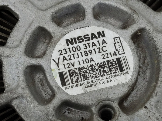 2013-2017 Nissan Altima Alternator Replacement Generator Charging Assembly Engine OEM P/N:23100 3TA1A Fits OEM Used Auto Parts