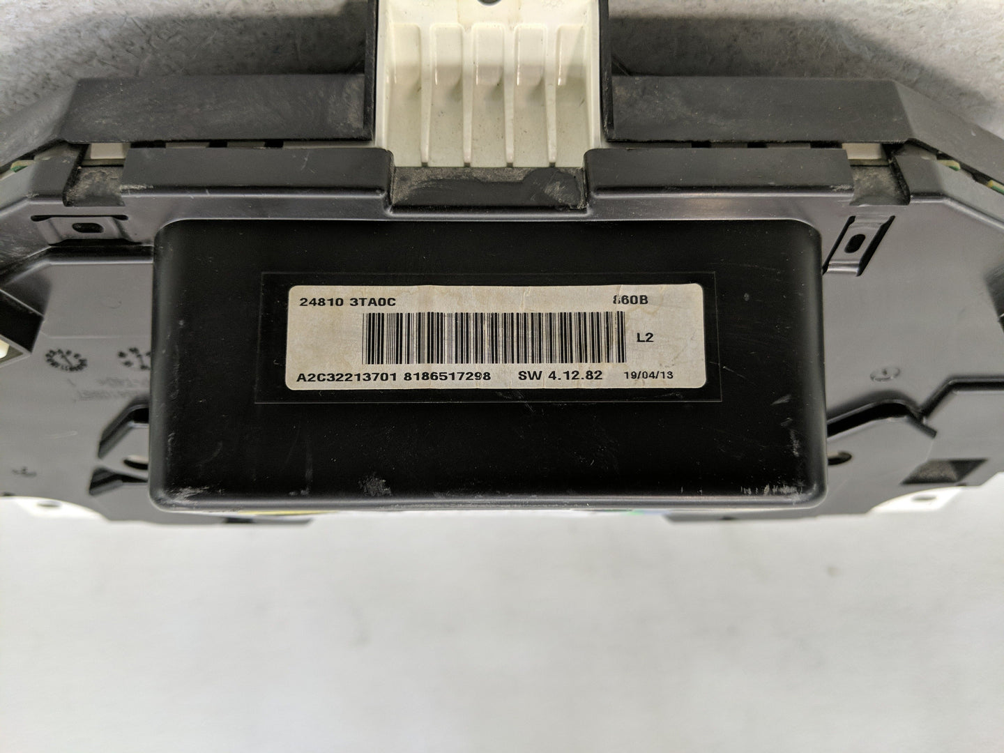 2013 Nissan Altima Instrument Cluster Speedometer Gauges P/N:24810 3TA0C Fits OEM Used Auto Parts - Oemusedautoparts1.com