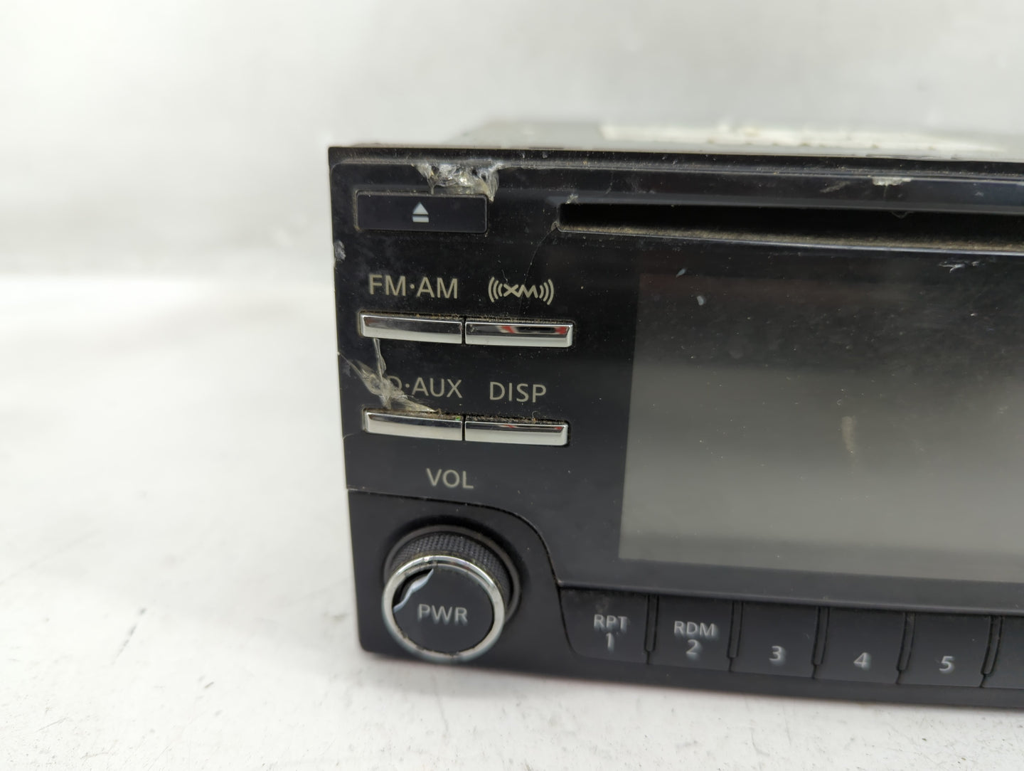 2010-2013 Nissan Altima Radio AM FM Cd Player Receiver Replacement Fits Fits 2010 2011 2012 2013 OEM Used Auto Parts - Oemus