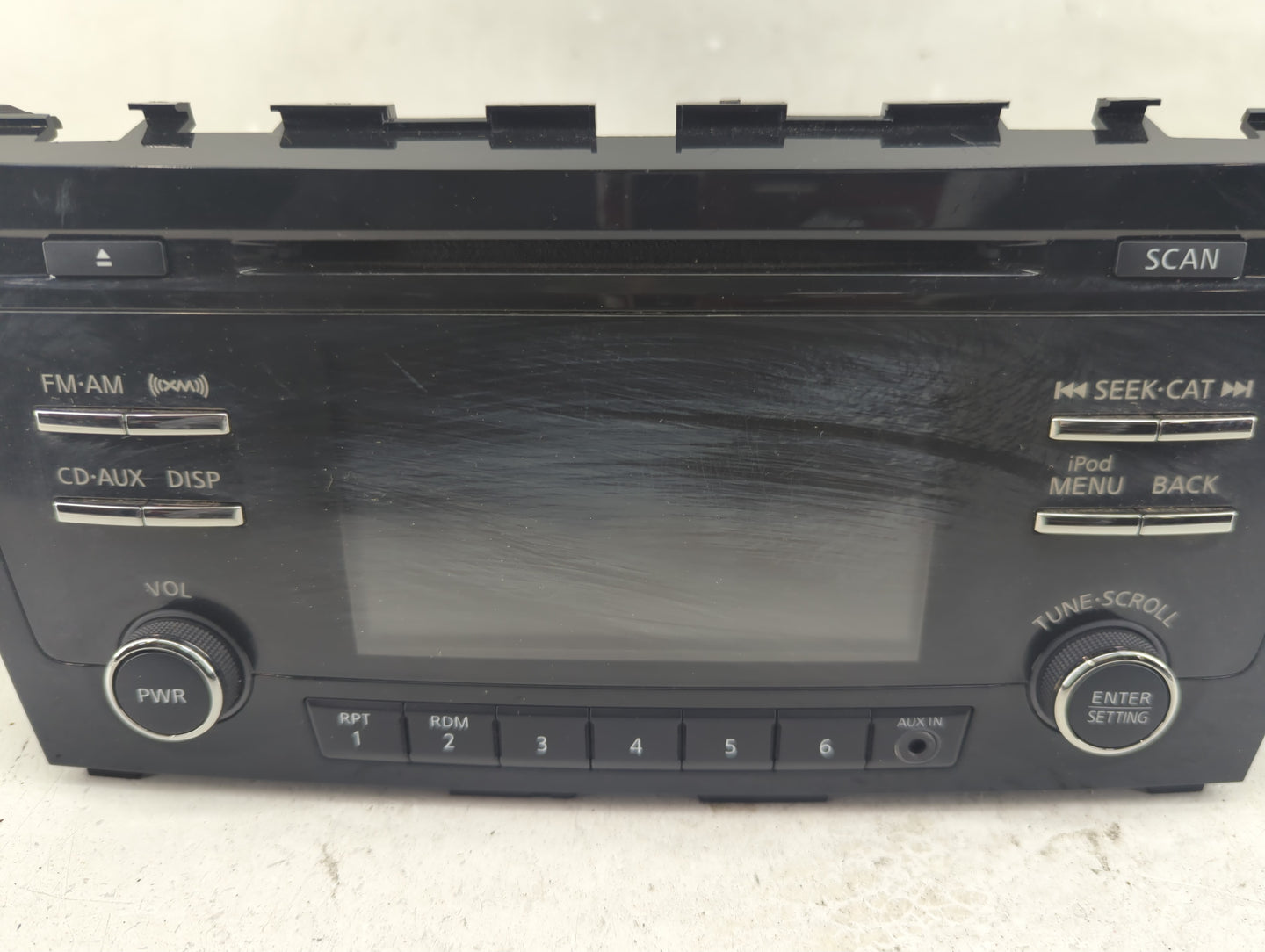 2013 Nissan Altima Radio AM FM Cd Player Receiver Replacement P/N:28185 3TA0B Fits OEM Used Auto Parts - Oemusedautoparts1.c