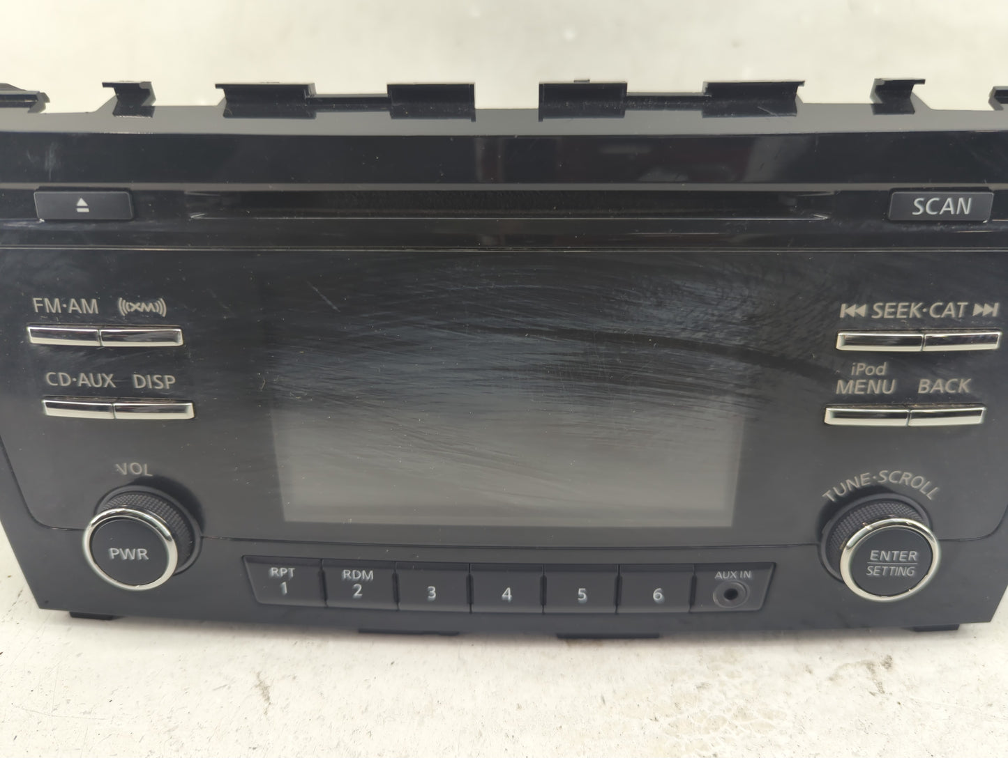 2013 Nissan Altima Radio AM FM Cd Player Receiver Replacement P/N:28185 3TA0B Fits OEM Used Auto Parts - Oemusedautoparts1.c