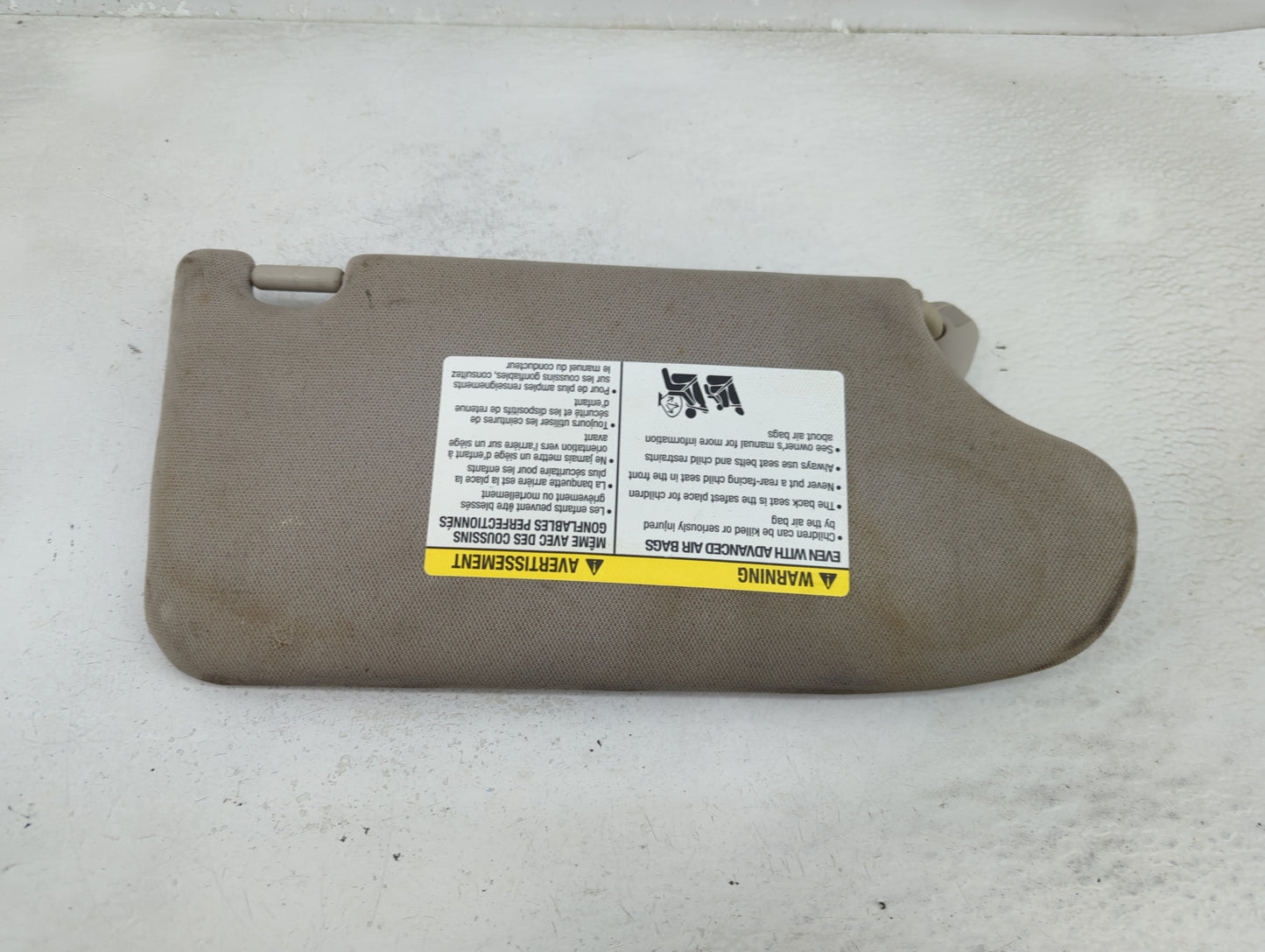2013-2017 Nissan Altima Sun Visor Shade Replacement Driver Left Mirror Fits Fits 2013 2014 2015 2016 2017 OEM Used Auto Part