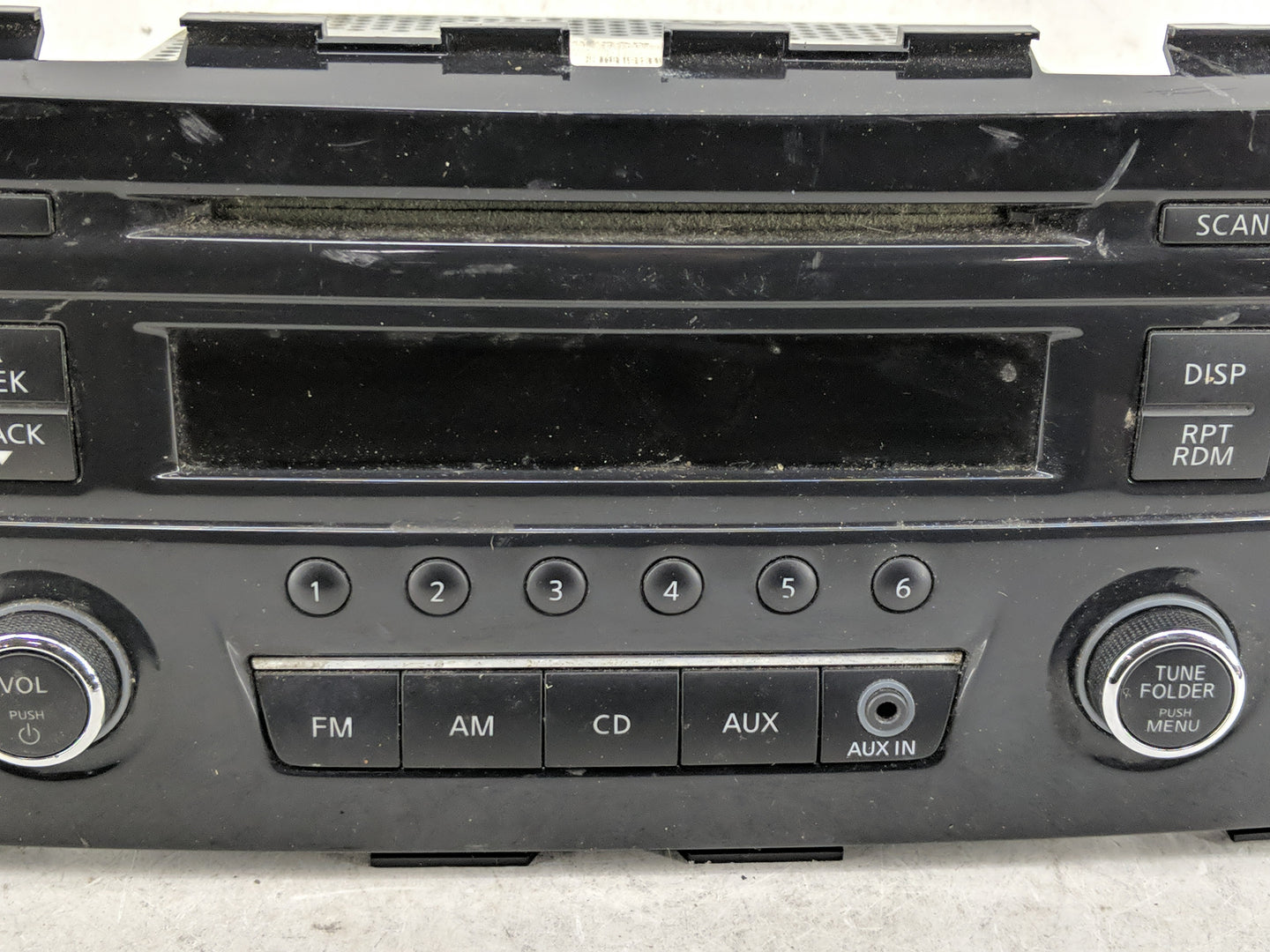2010-2013 Nissan Altima Radio AM FM Cd Player Receiver Replacement P/N:28135 3TA0G Fits Fits 2010 2011 2012 2013 OEM Used Au
