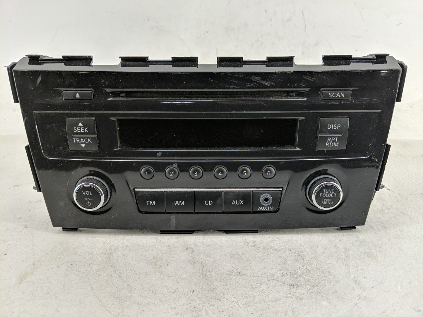 2013-2015 Nissan Altima Radio AM FM Cd Player Receiver Replacement P/N:28185 3TA0G Fits Fits 2013 2014 2015 OEM Used Auto Pa