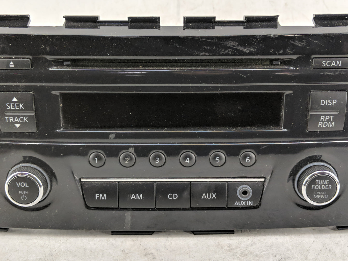 2013-2015 Nissan Altima Radio AM FM Cd Player Receiver Replacement P/N:28185 3TA0G Fits Fits 2013 2014 2015 OEM Used Auto Pa