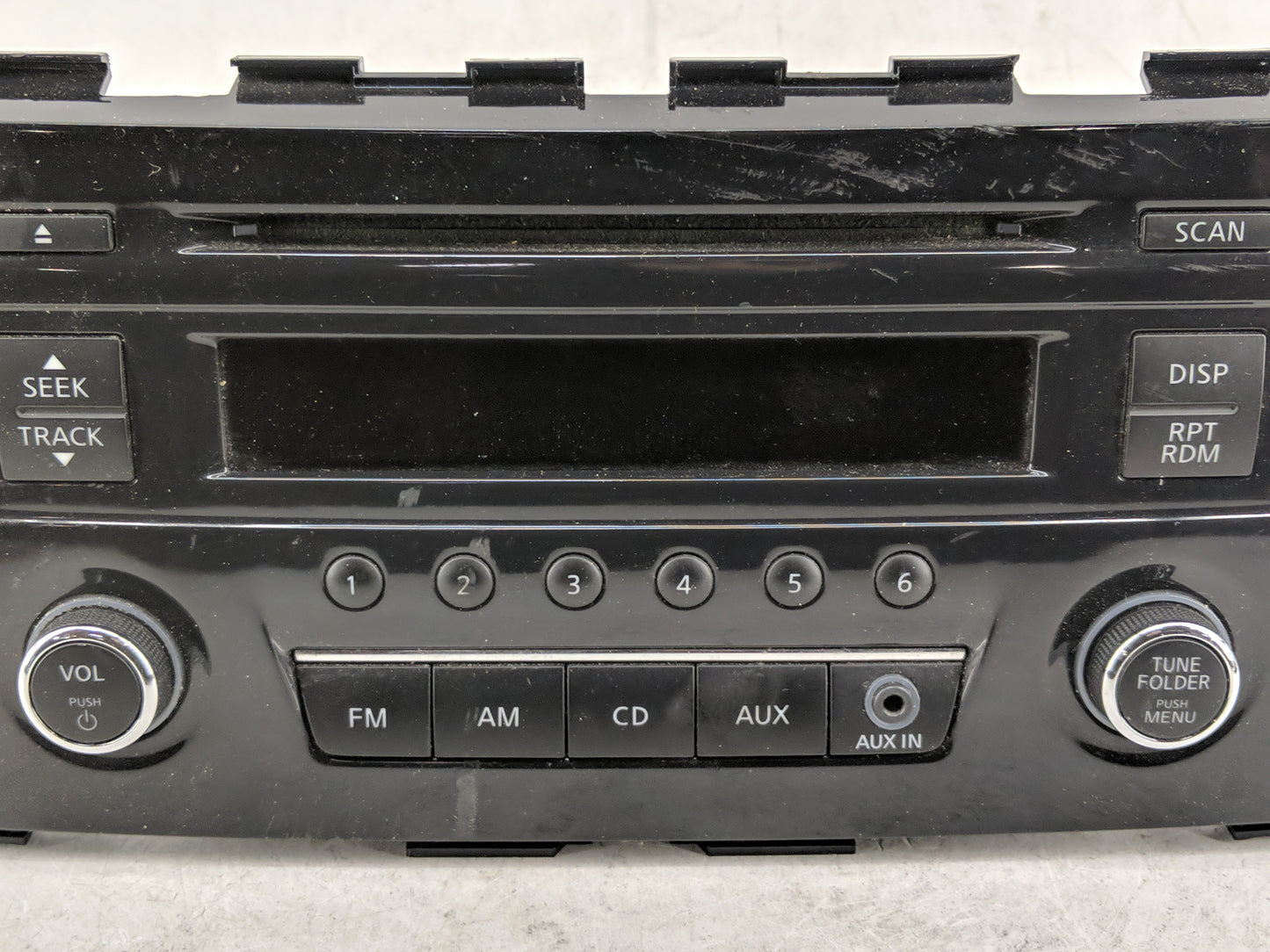 2013-2015 Nissan Altima Radio AM FM Cd Player Receiver Replacement P/N:28185 3TA0G Fits Fits 2013 2014 2015 OEM Used Auto Pa