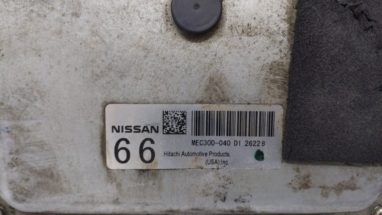 2013-2014 Nissan Altima PCM Engine Control Computer ECU ECM PCU OEM P/N:MEC300-040 D1 MEC300-001 A1 Fits Fits 2013 2014 OEM 